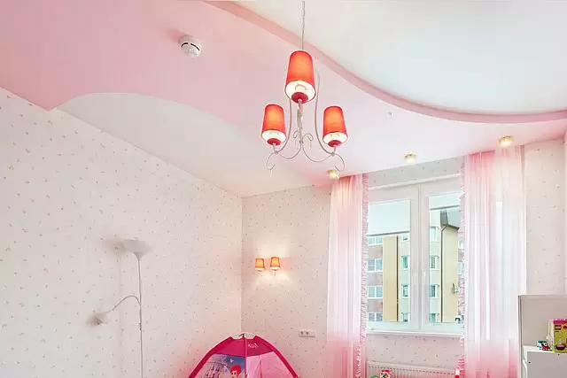 розовая детская комната для девочки