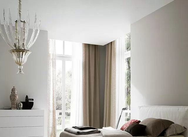 современная обстановка в спальне