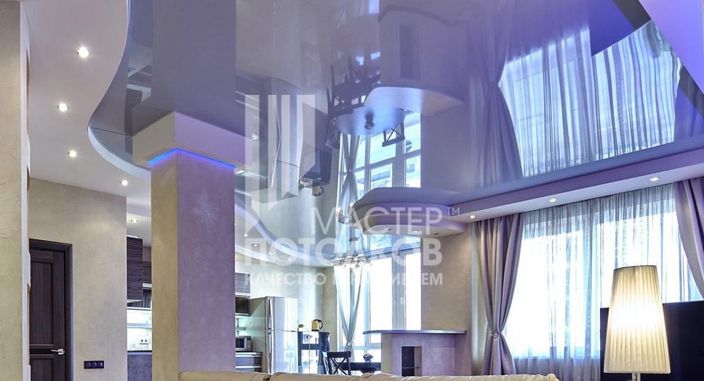 современный дизайн колонны в квартире